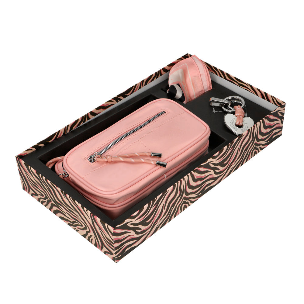 CAJA PACK DE REGALO CARTERA GHANA FW24 ROSA