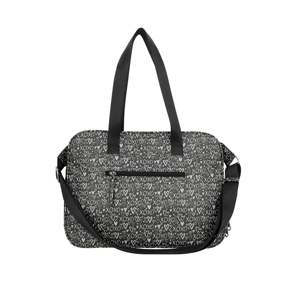 Cartera para notebook 15" LOVE negra ink