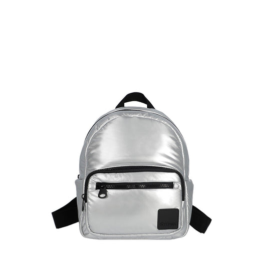 Mochila ZOE plateada S