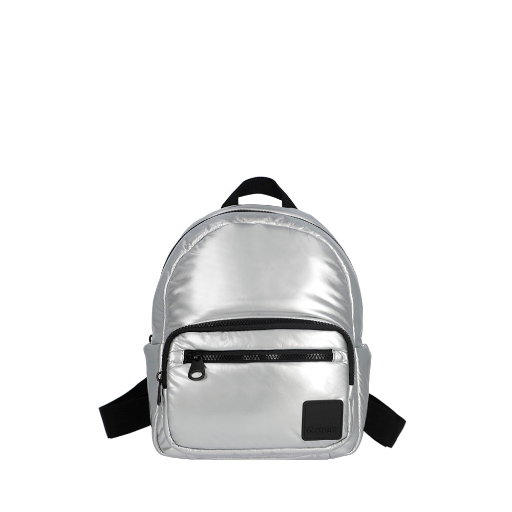 Mochila ZOE plateada S