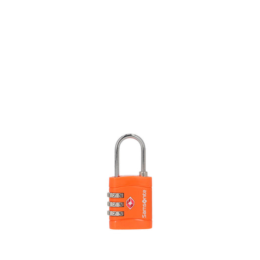 Candado para maleta TSA Global TA naranjo