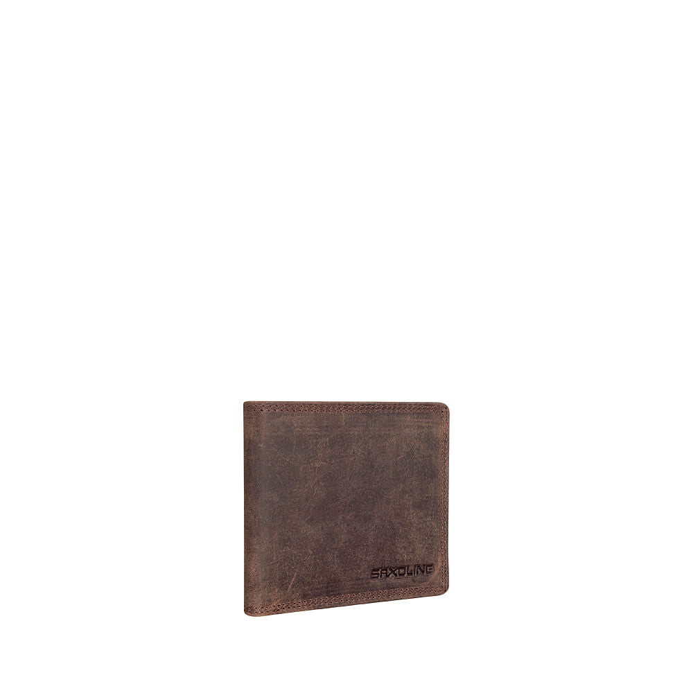 Billetera Genova 16 602 Brown Suede