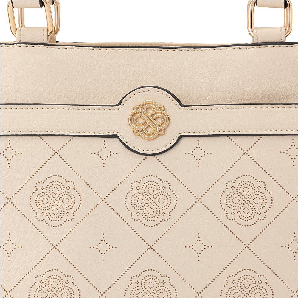 Cartera De Mano Roma Fw24 Beige M