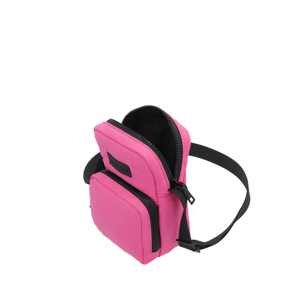 Cartera bandolera Ava rosada XS