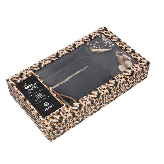 CAJA PACK DE REGALO CARTERA GHANA FW24 LEOPARDO