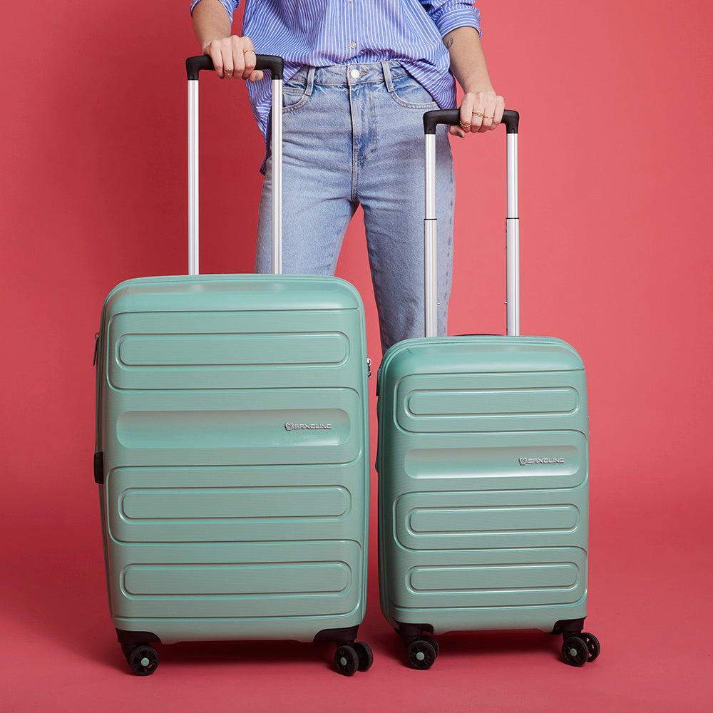 Maleta mediana Fortress verde