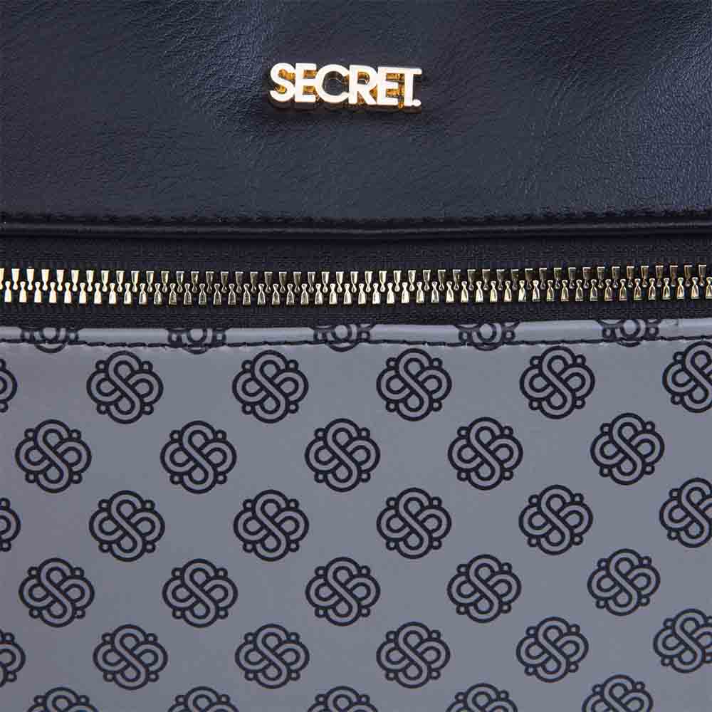 Cartera Clásica Avignon Gris