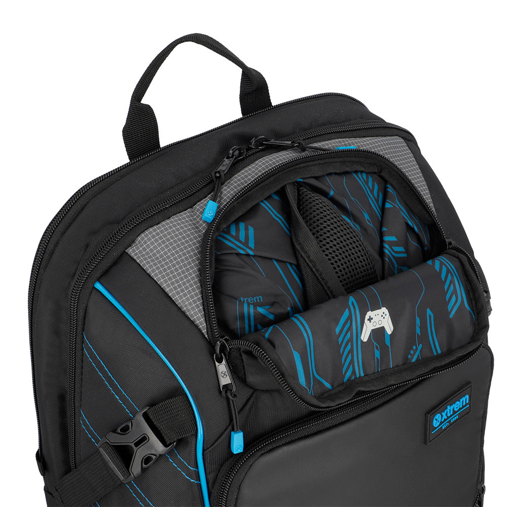 Mochila Gamerpack 4Xt Black/Blue L