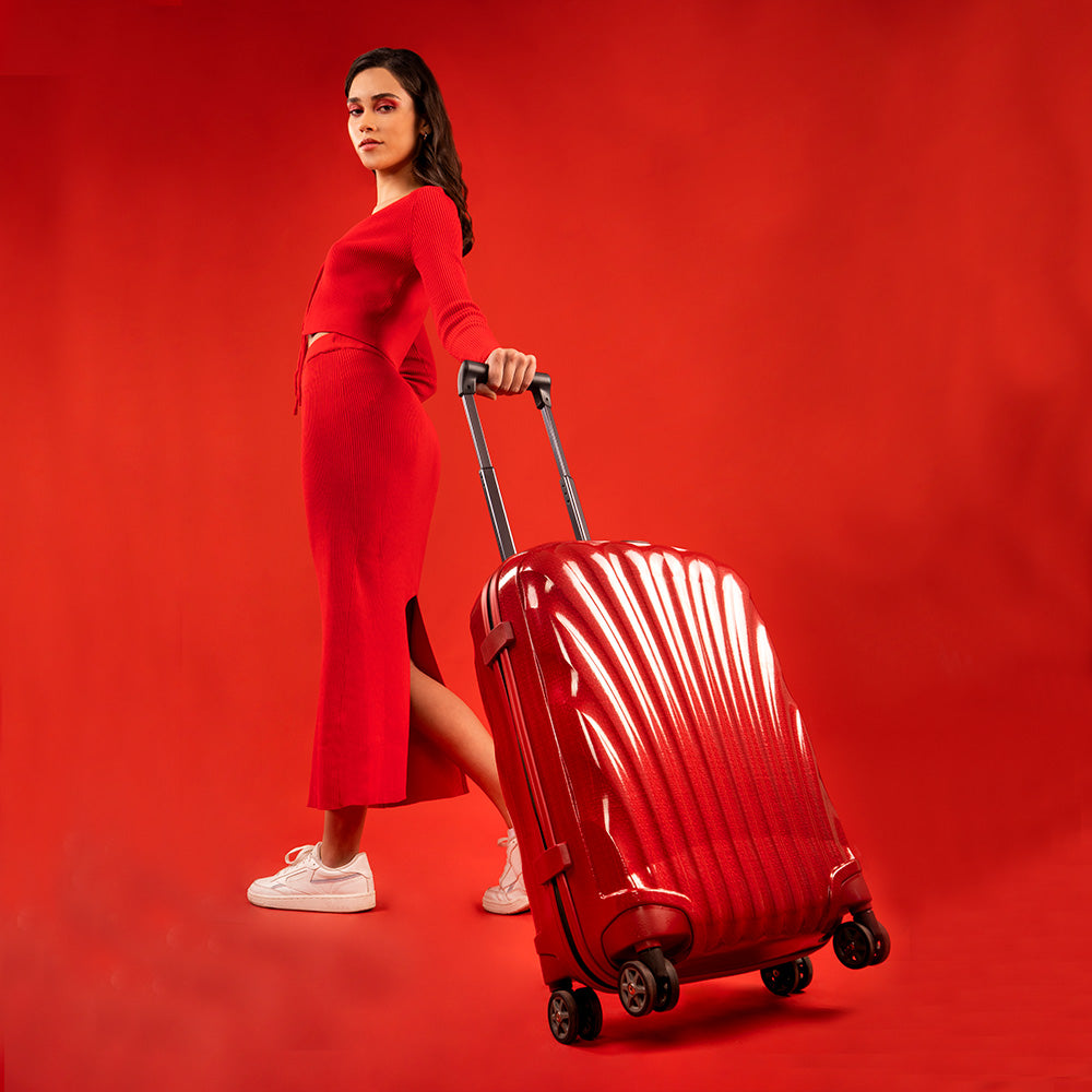 Maleta C-Lite Spinner Cabina 55/20 Chili Red