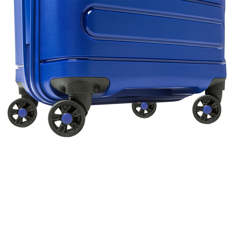 Maleta Fortress Spinner 55 Navy Cabina 35 Lts
