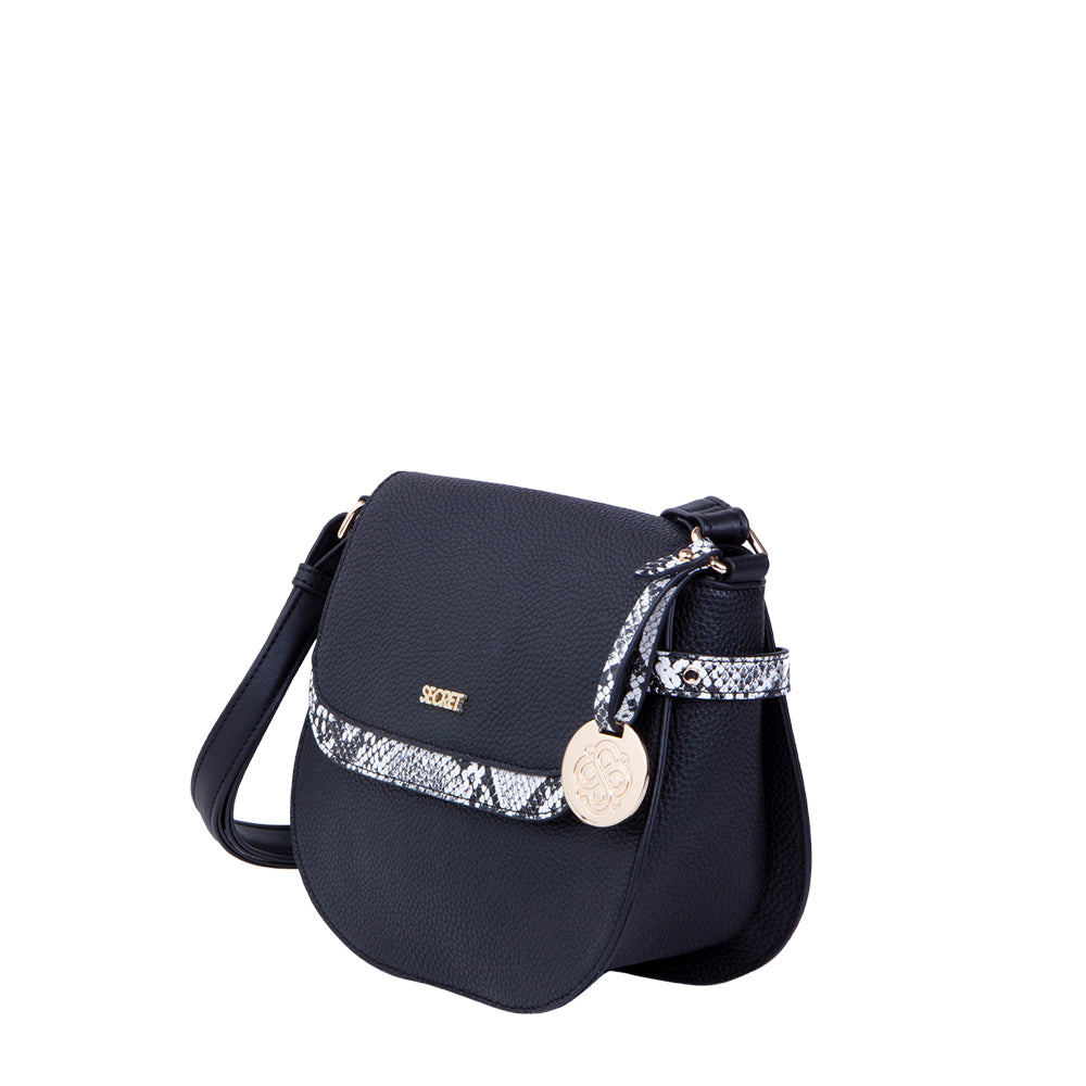 Cartera Clásica Edimburgo Negra