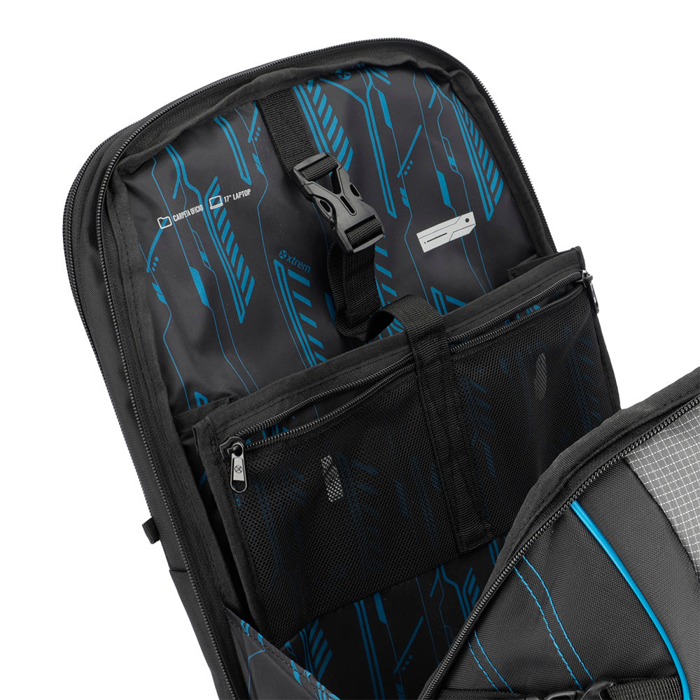 Mochila Gamerpack 4Xt Black/Blue L