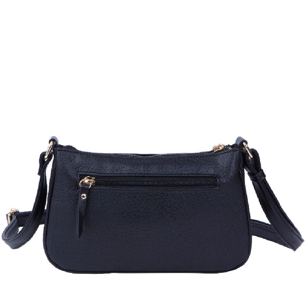 Cartera Clásica Kobe Negra