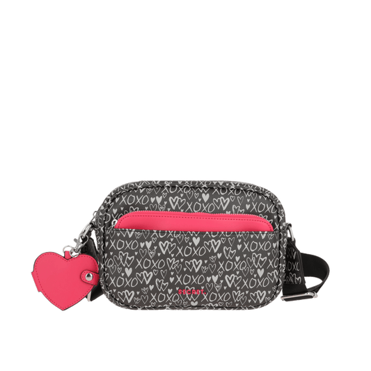 Bandolera LOVE negra ink