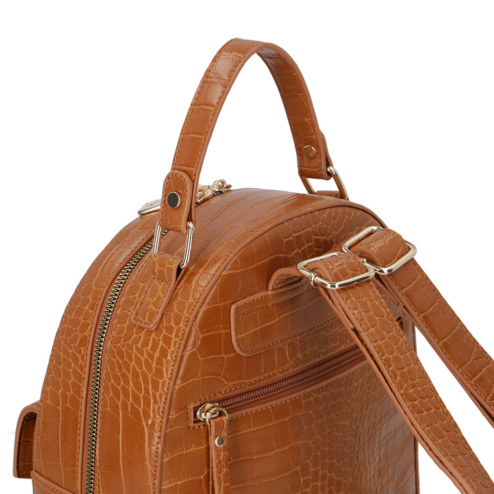 MOCHILA VIENA FW24 CAFÉ MEDIO M