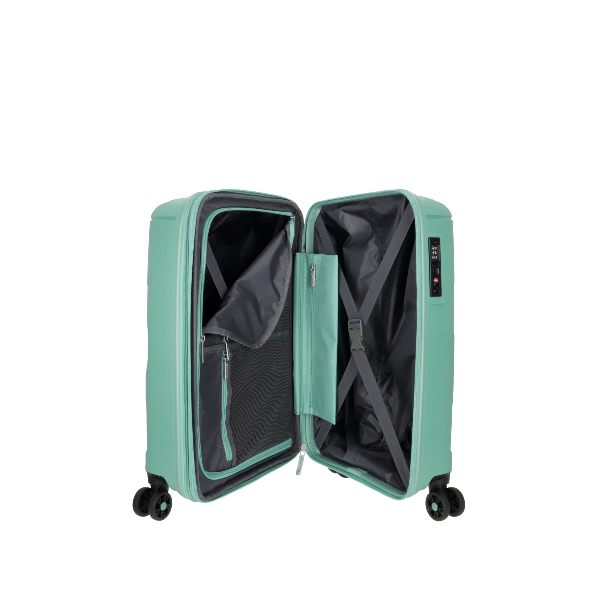 Maleta de cabina Fortress verde