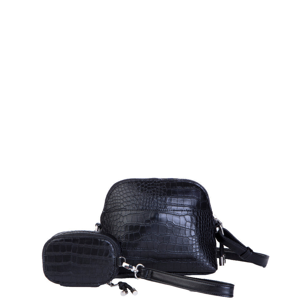Cartera Clásica Calgary Negra
