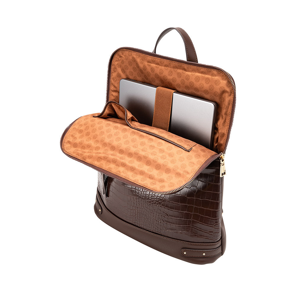 Mochila para notebook 14" Polonia café