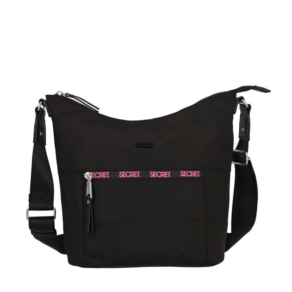 Cartera Bandolera Estocolmo Negra Grande
