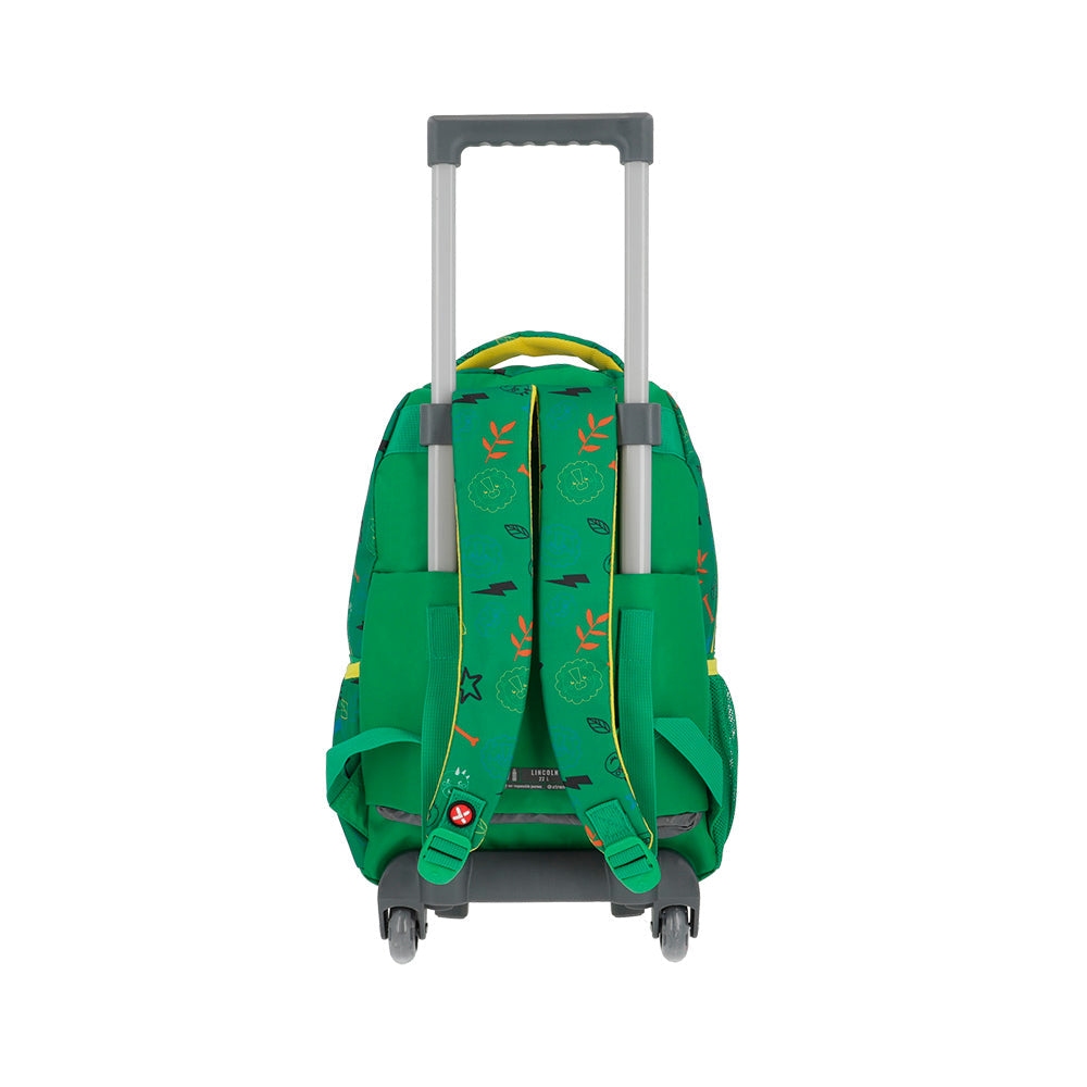 Mochila Lincoln 4Xt Green Dino S