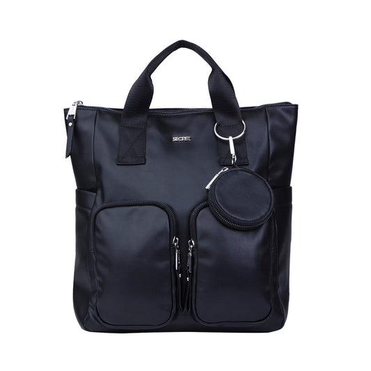 Mochila de mujer Praga negra grande