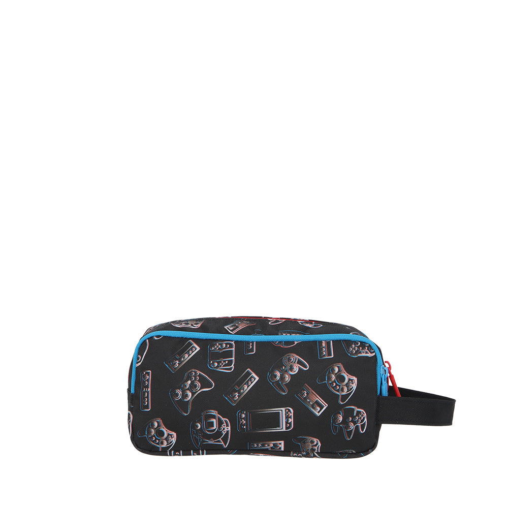 Estuche para lapices grande University Gamer negro