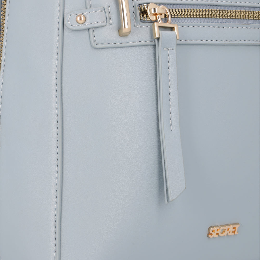 Mochila Capri Azul Celeste Mediana