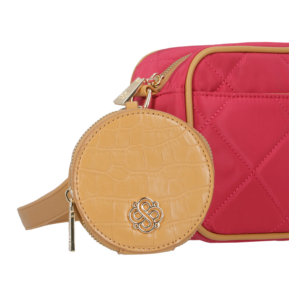 BANDOLERA OTTAWA FW24 FUCSIA S