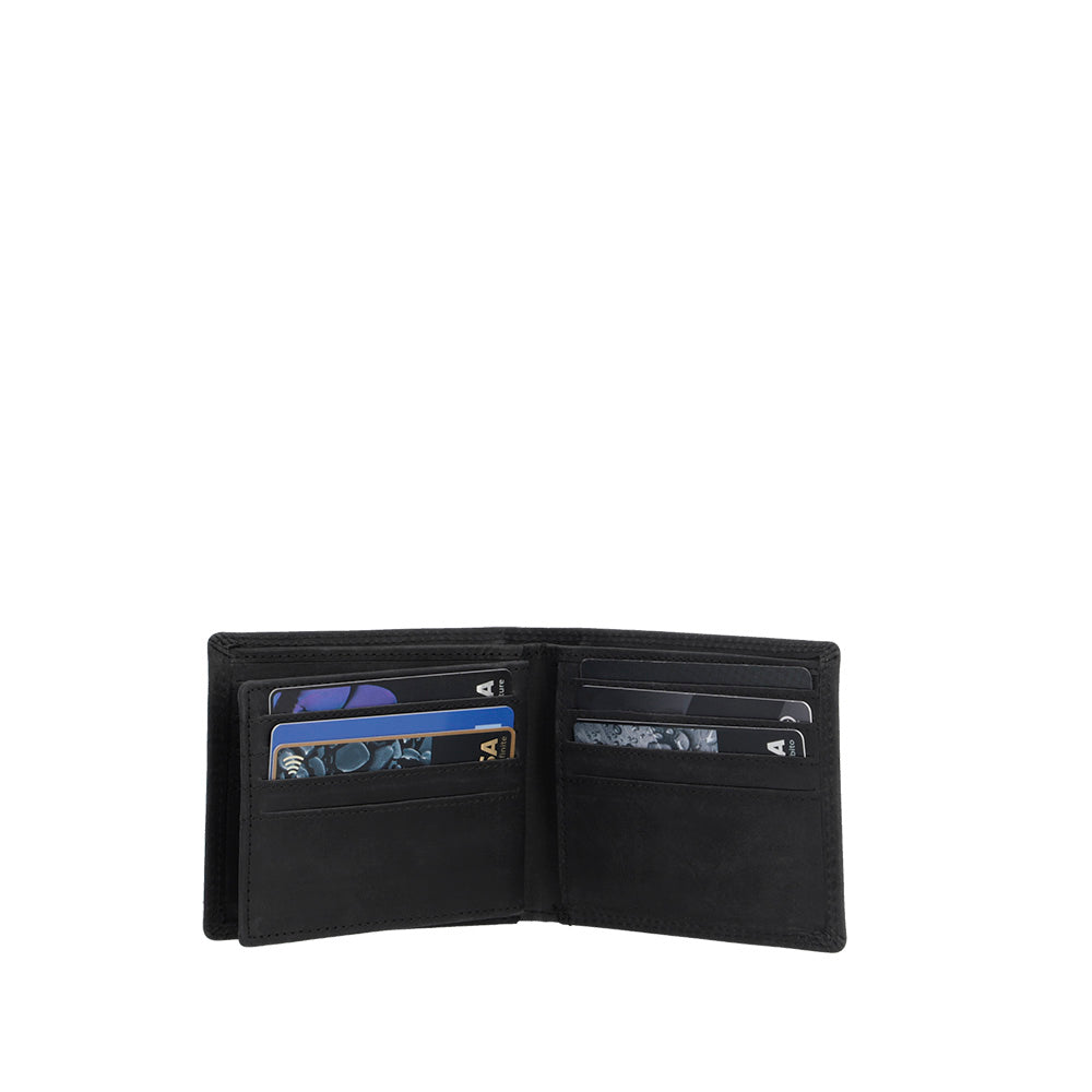 Billetera Genova 16 604 Negro M