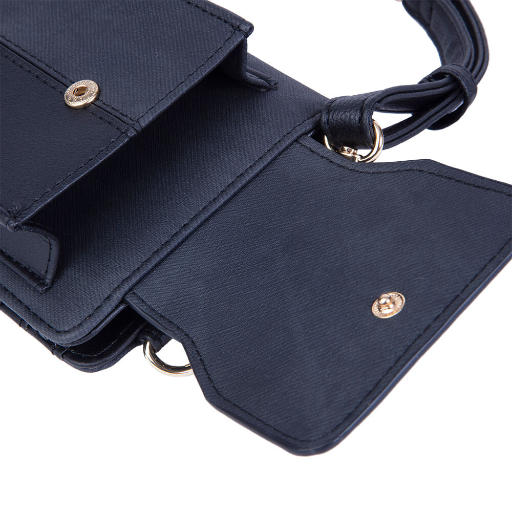 Porta celular Clásico Ferrara Negra
