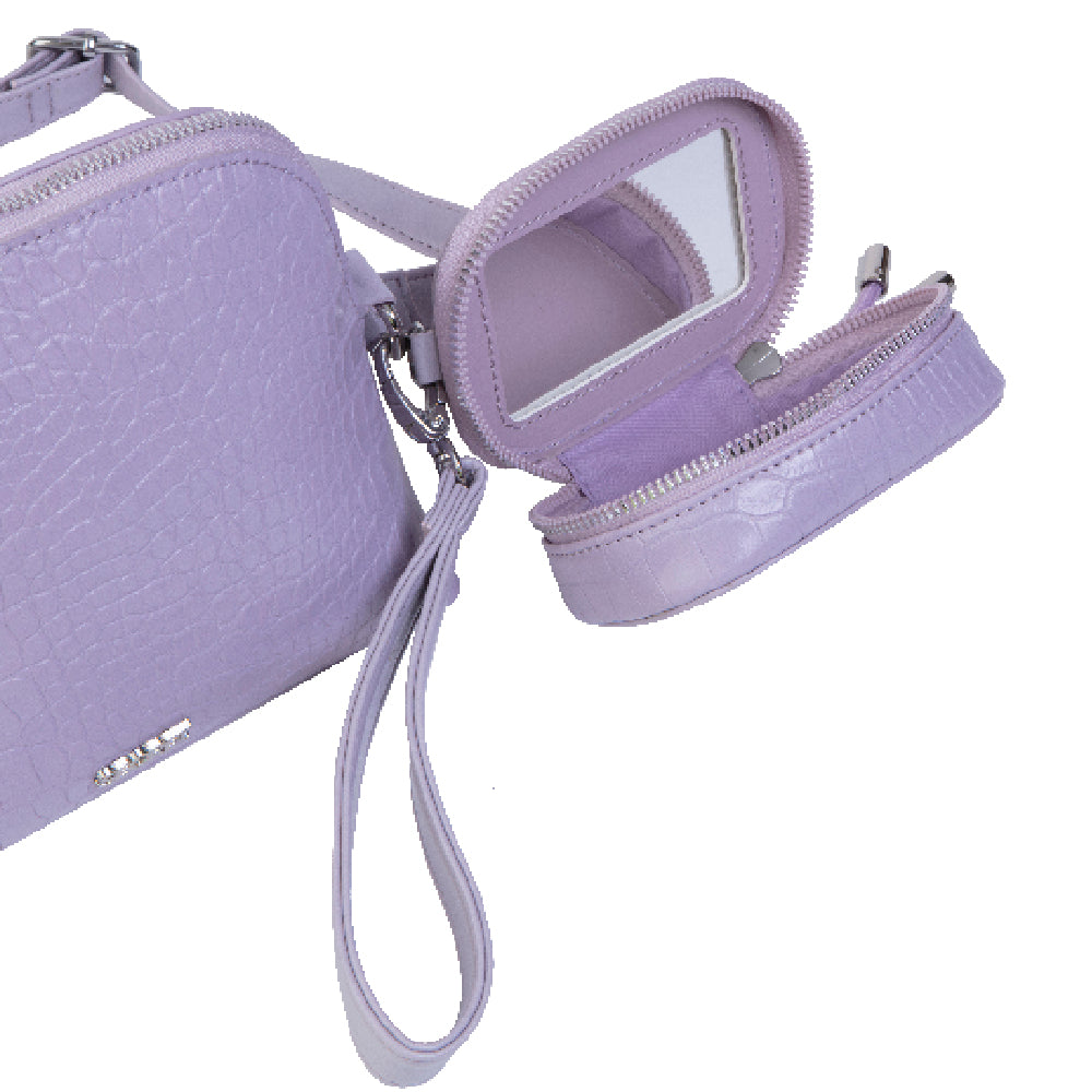 Cartera Clásica Calgary Morada