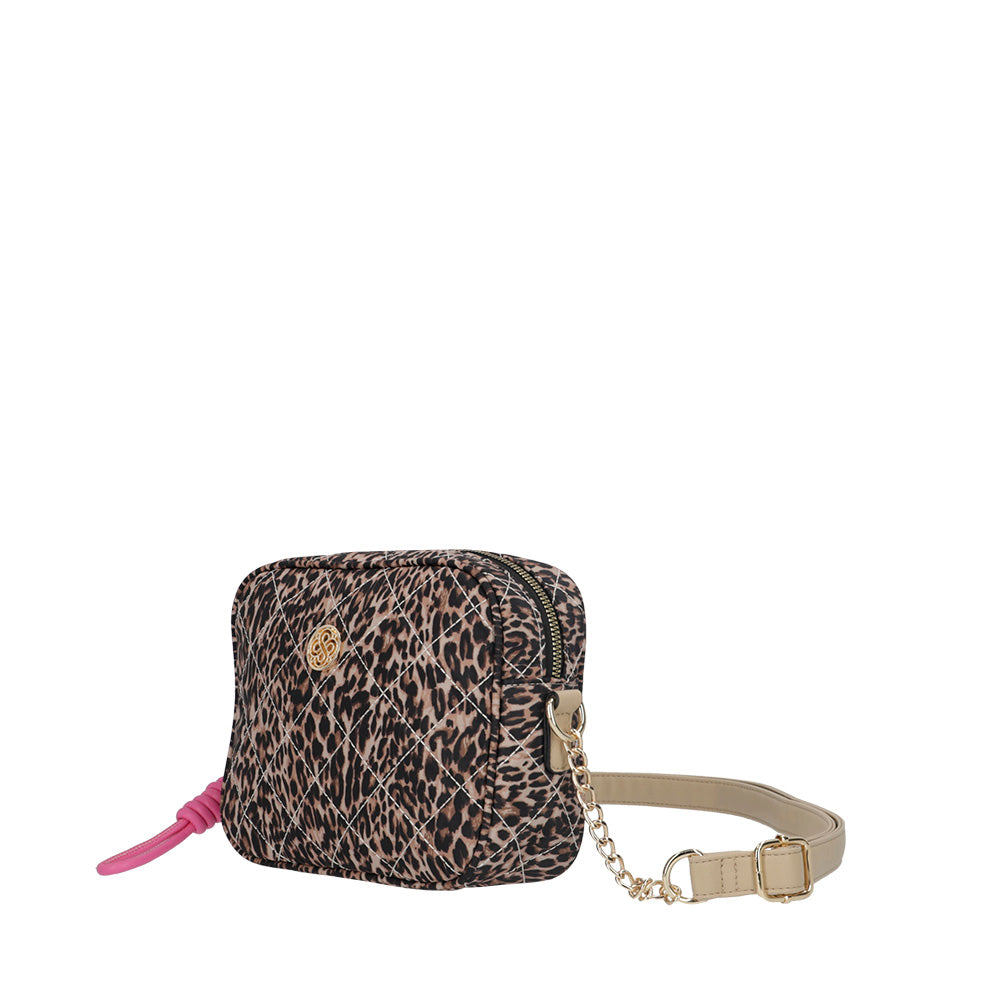 Bandolera Ginza leopardo S