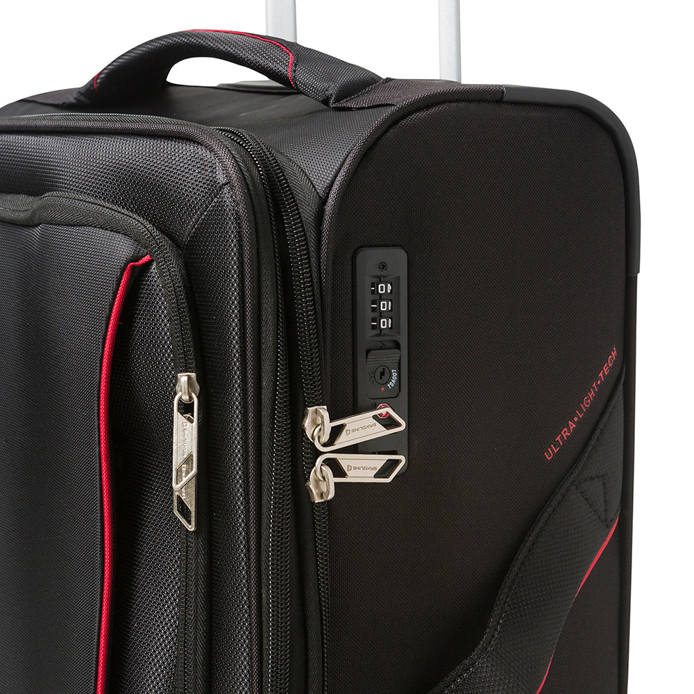 Maleta Vancouver Sx Spinner 20 Black Cabina 37,8 Lts