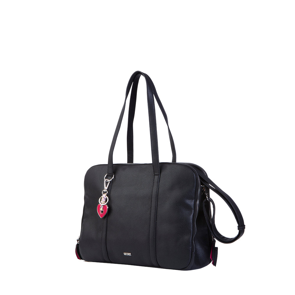 Cartera para notebook Love negra 14"
