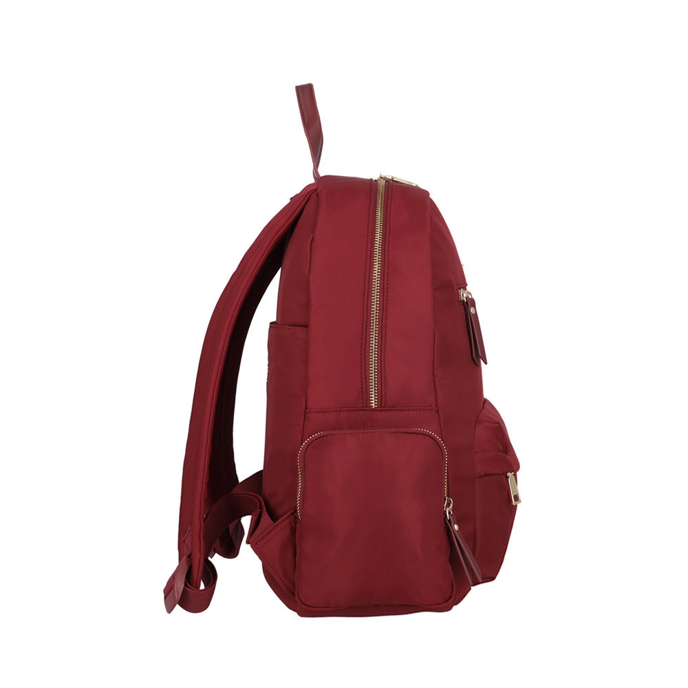 Mochila para notebook mujer Madison roja 14"