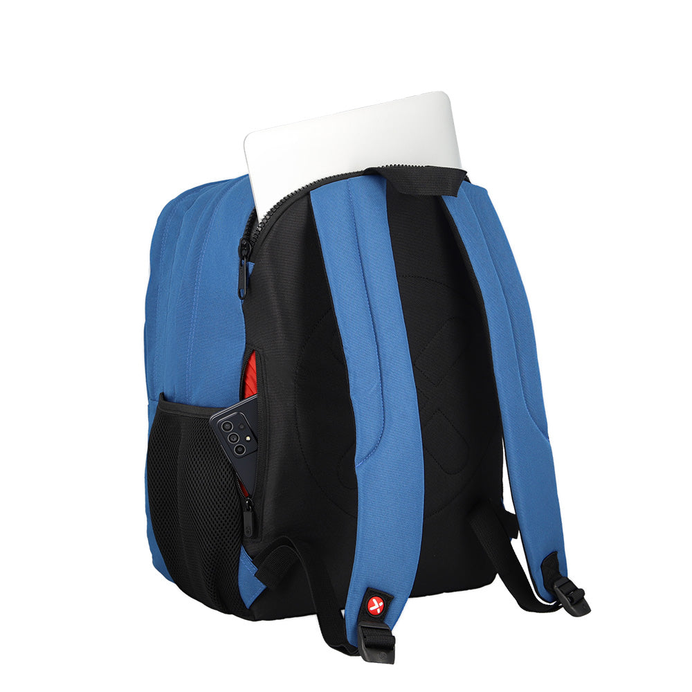 Mochila para laptop hombre Kong 16'' azul