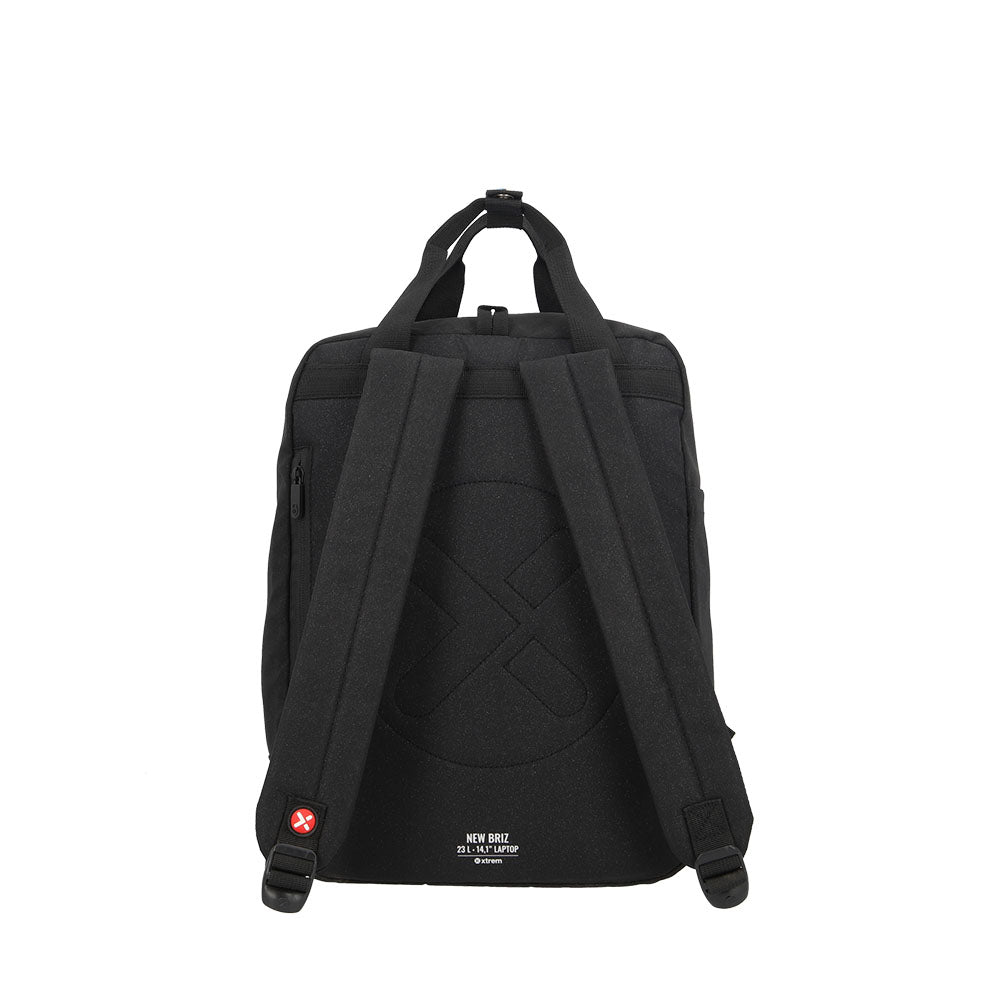 Mochila para laptop mujer New Briz 14.1'' negra