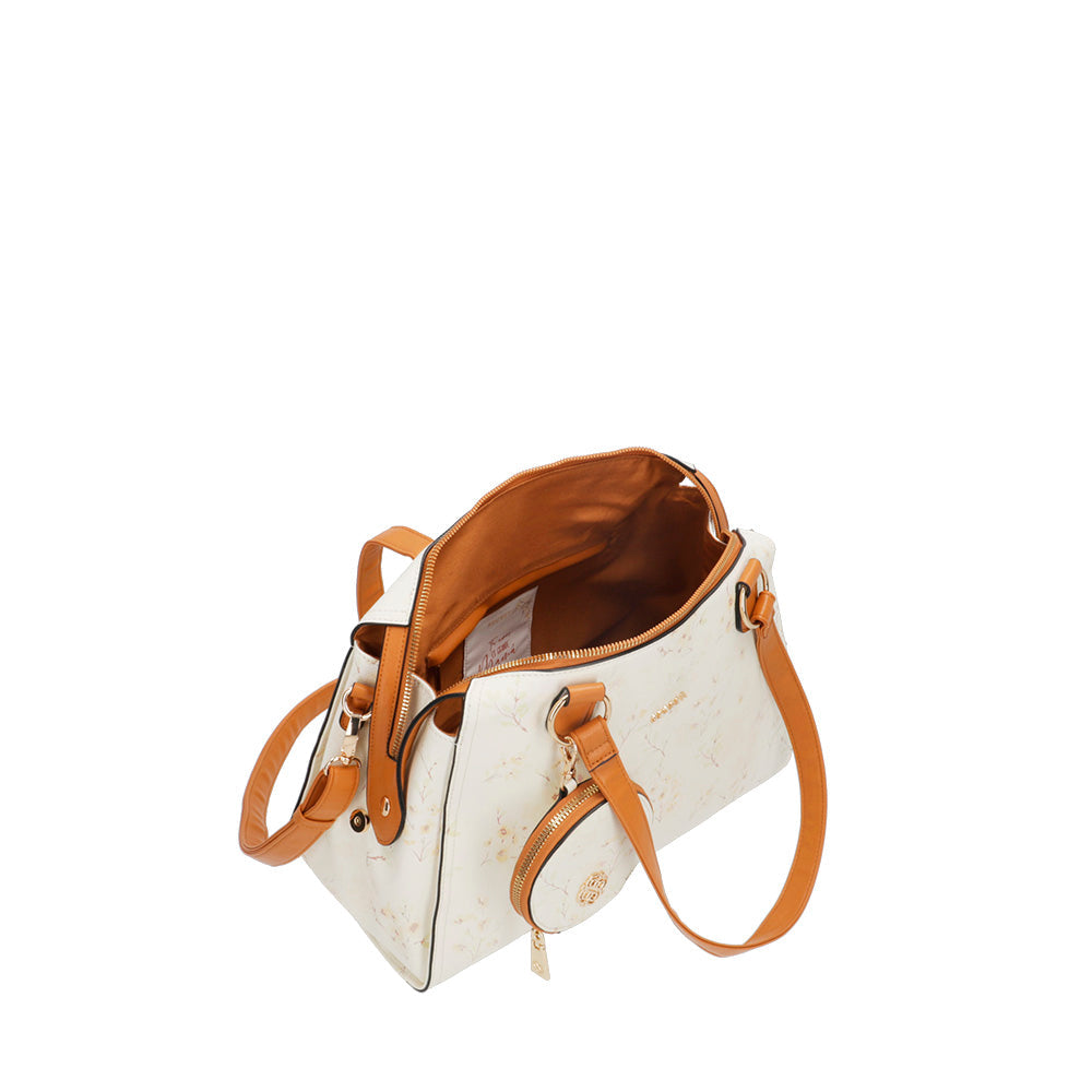 Cartera de mano Mother beige L