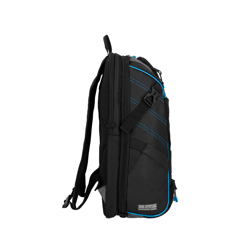 Mochila Gamerpack 4Xt Black/Blue L