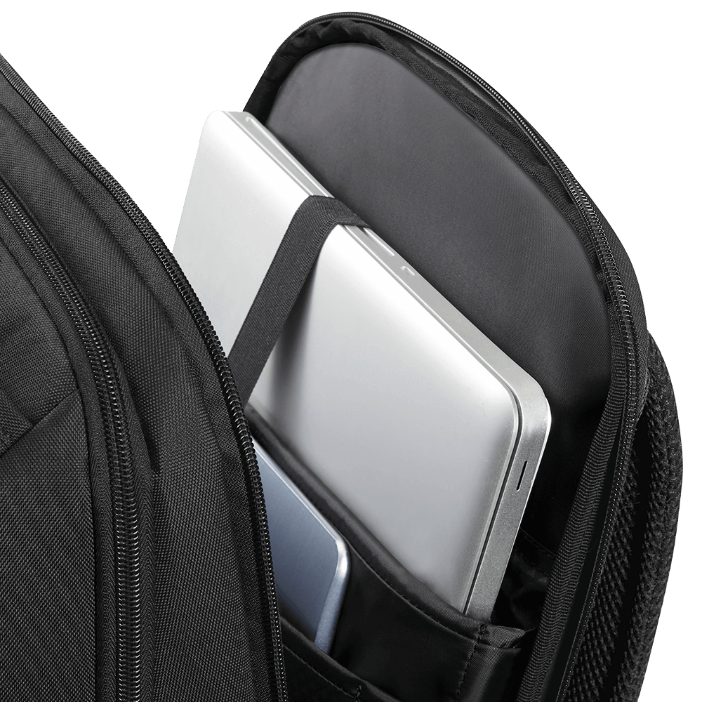 Mochila para Notebook Stackd Biz Negra Mediana