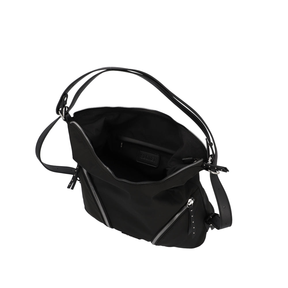 Mochila Cartera Chicago Negra Grande