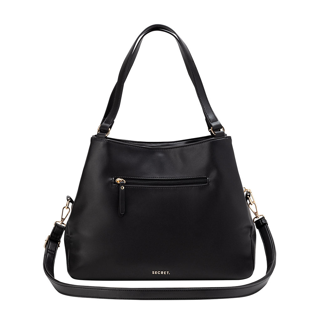 Cartera De Hombro 3Dv Mantua Fw24 Negro L