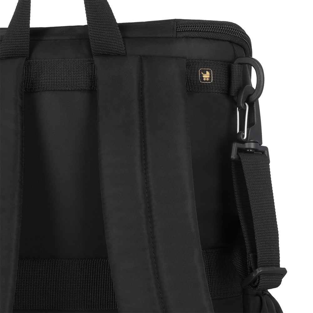 Mochila maternal Parentpack con mudador negra
