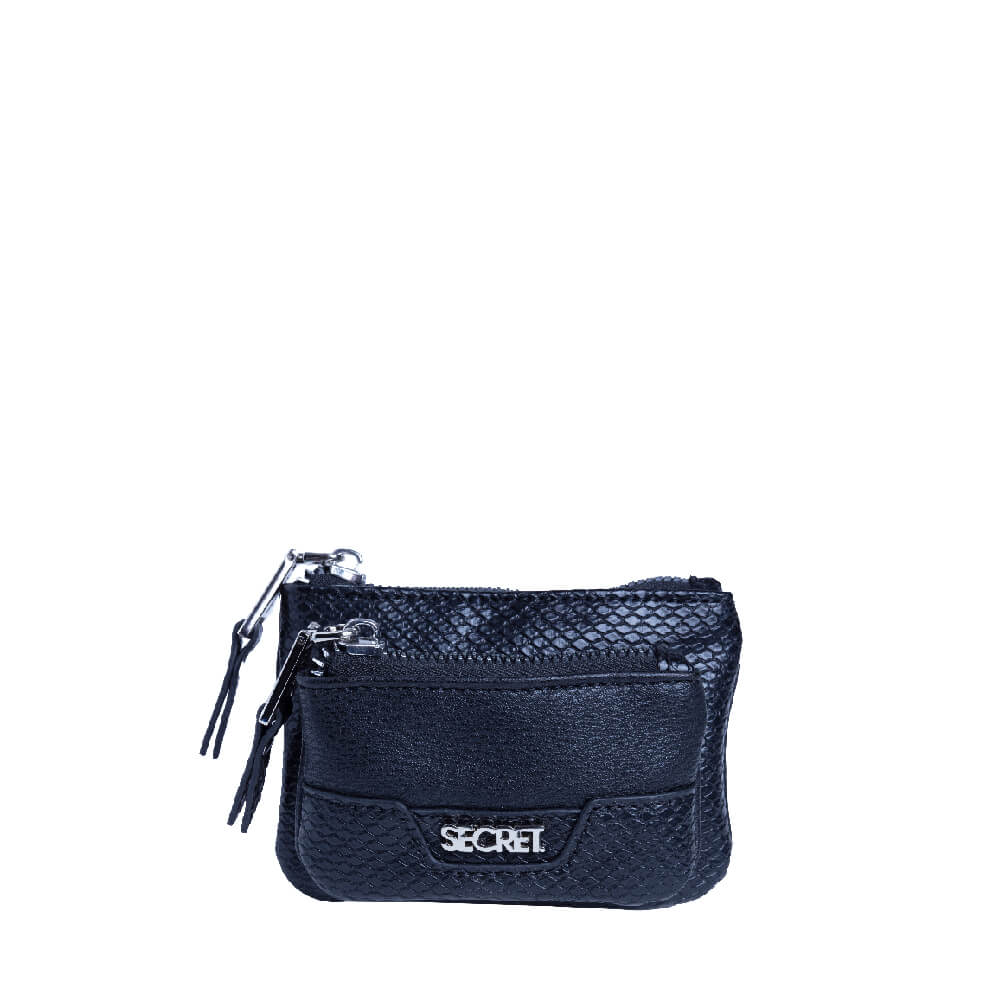 Monedero para mujer mediano Akraness negro