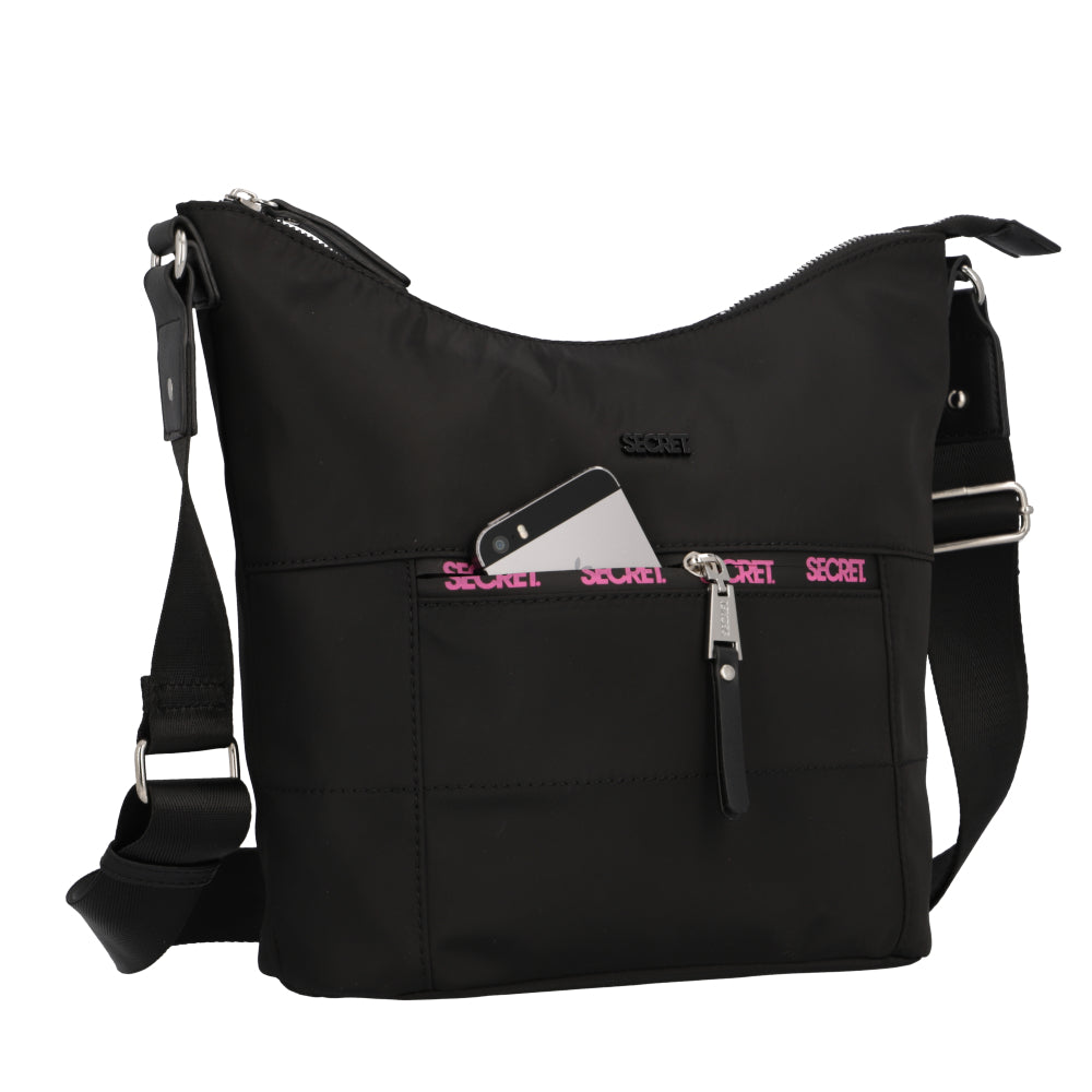 Cartera Bandolera Estocolmo Negra Grande