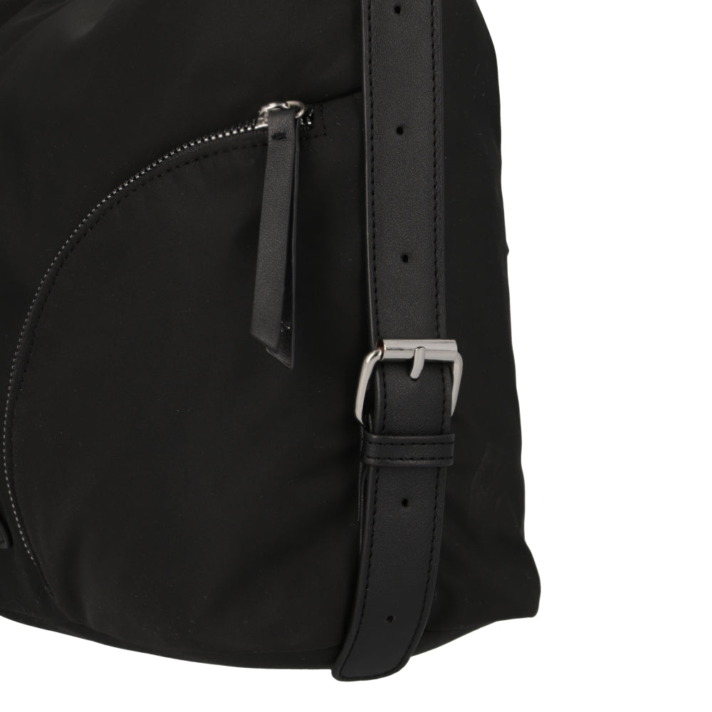 Mochila Cartera Chicago Negra Grande