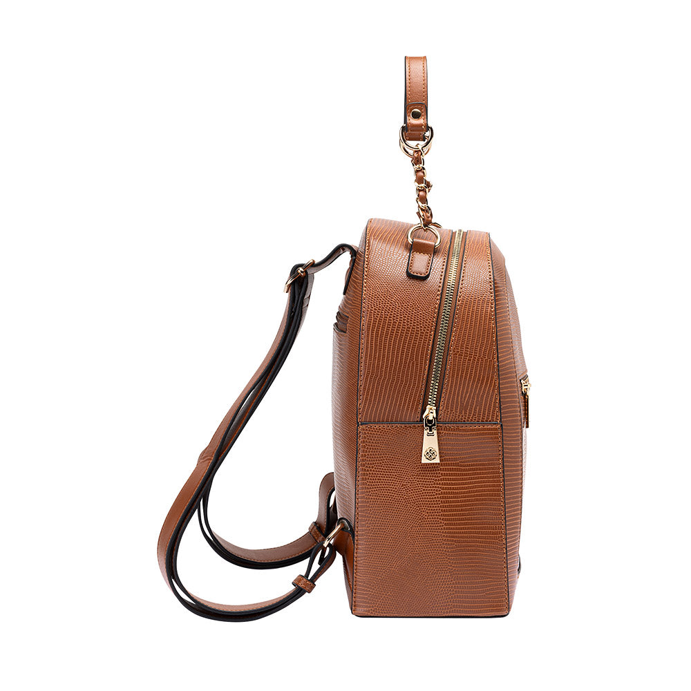 Mochila Virginia Fw24 Cafe Medio L