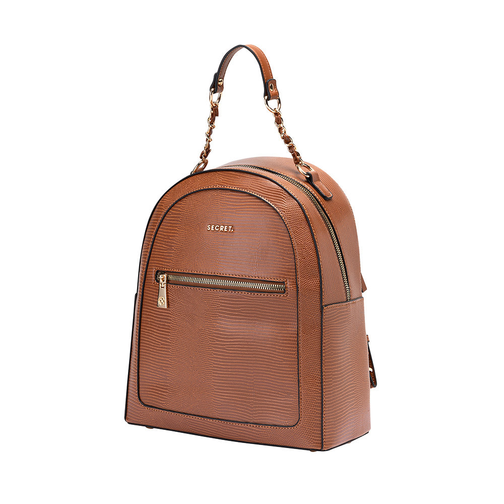 Mochila Virginia Fw24 Cafe Medio L