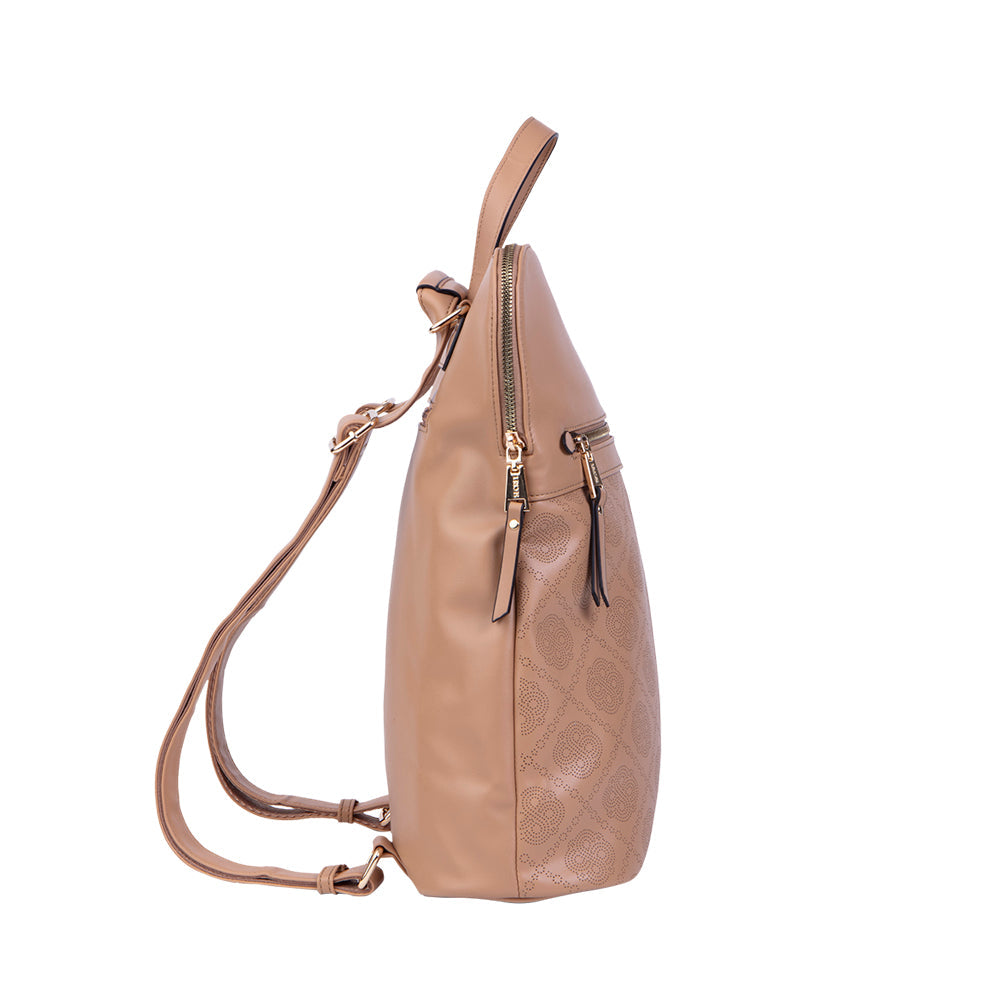 Mochila Clásica Roma Beige