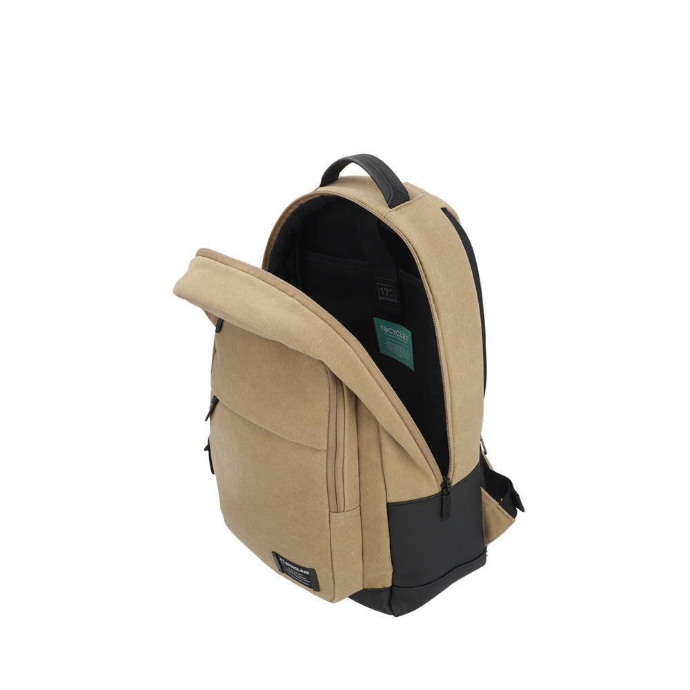 Mochila para notebook City beige 17"